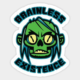 Brainless Sticker